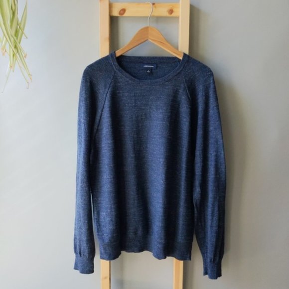 J. Crew French Terry Raglan Slub Pullover Sweater - Picture 2 of 8